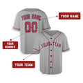 Personalized Los Angeles Angels Baseball Jersey - Gray Road Style, Custom Name & Number-2