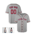 Personalized Los Angeles Angels Baseball Jersey - Gray Road Style, Custom Name & Number-3