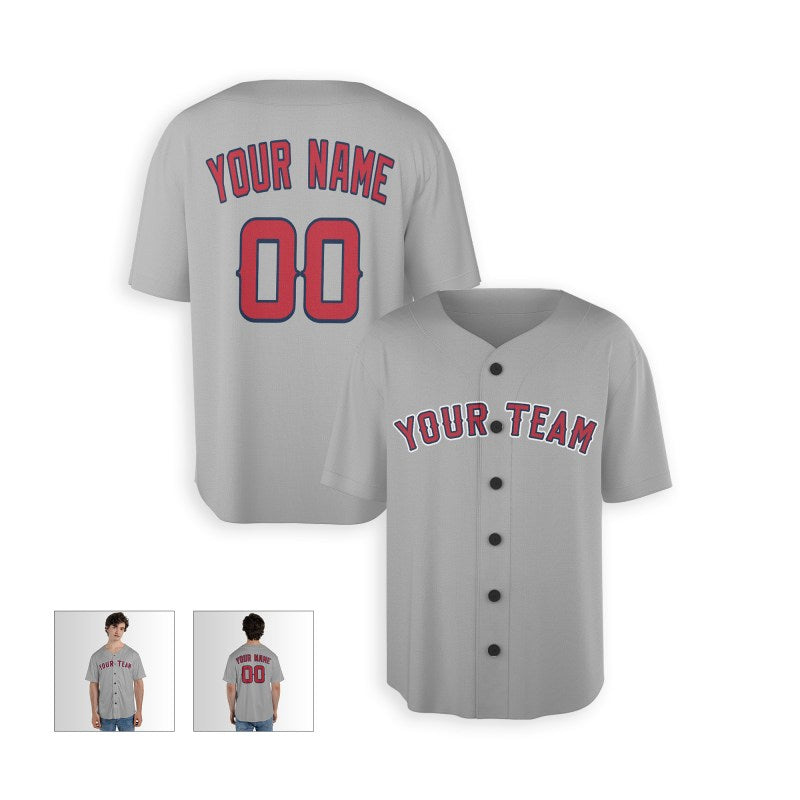 Personalized Los Angeles Angels Baseball Jersey - Gray Road Style, Custom Name & Number-4