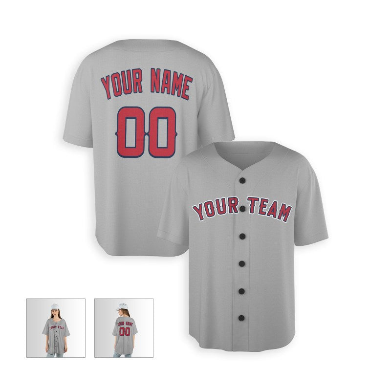 Personalized Los Angeles Angels Baseball Jersey - Gray Road Style, Custom Name & Number-5
