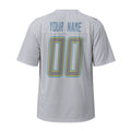 Personalized Los Angeles Chargers Football Jersey – Gray Atmosphere Game Day Style, Custom Name & Number-5