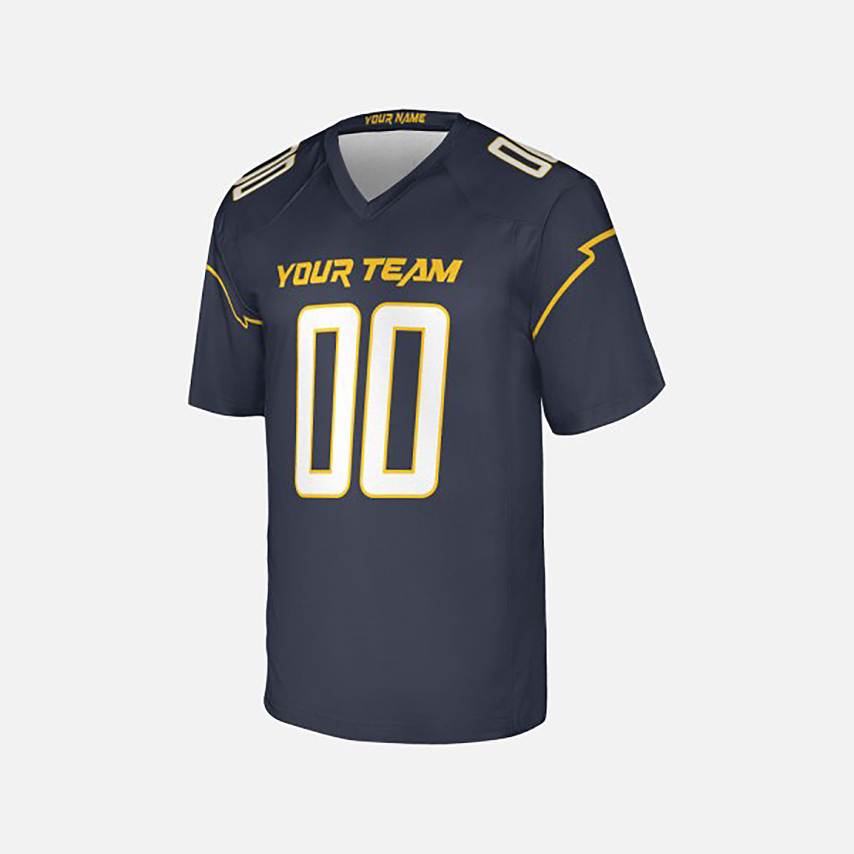 Personalized Los Angeles Chargers Football Jersey - Navy Alternate Style, Custom Name & Number-3