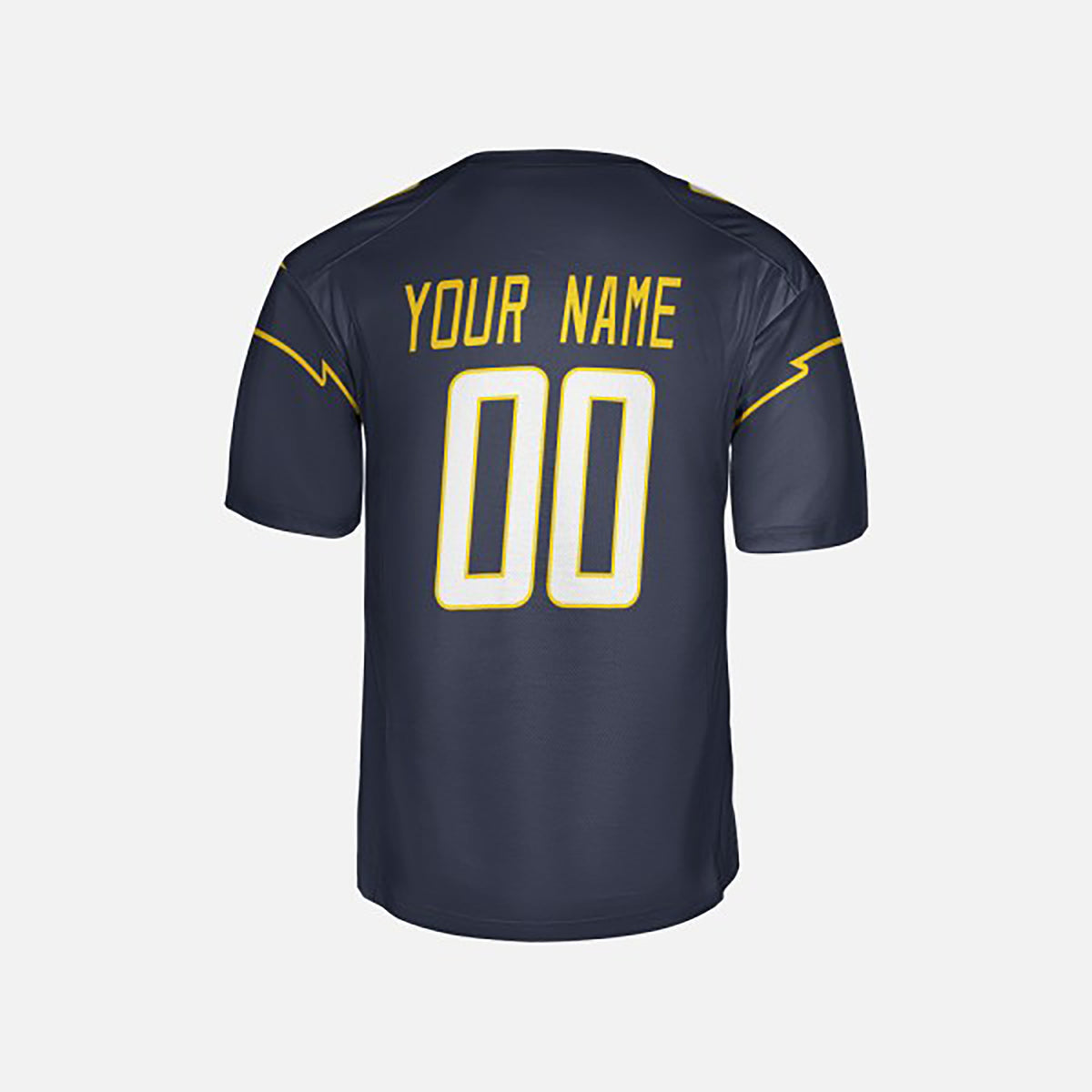 Personalized Los Angeles Chargers Football Jersey - Navy Alternate Style, Custom Name & Number-4