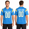Personalized Los Angeles Chargers Football Jersey - Powder Blue Fan Style, Custom Name & Number-1