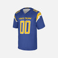 Personalized Los Angeles Chargers Football Jersey - Royal Alternate Style, Custom Name & Number-3