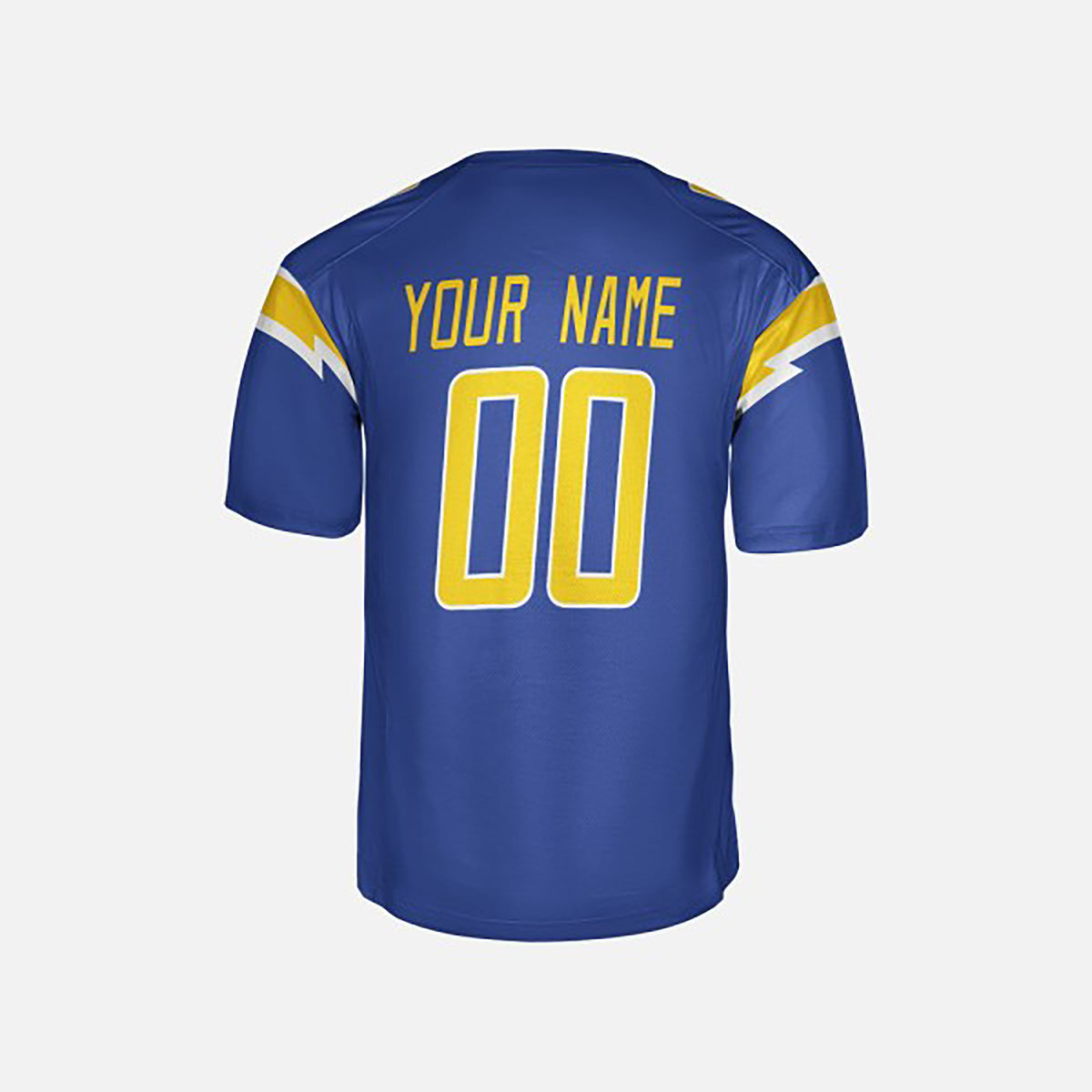 Personalized Los Angeles Chargers Football Jersey - Royal Alternate Style, Custom Name & Number-4