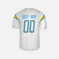 Personalized Los Angeles Chargers Football Jersey - White Fan Style, Custom Name & Number-4