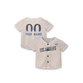 Personalized Los Angeles Dodgers Baseball Jersey - Cream City Style, Custom Name & Number-7