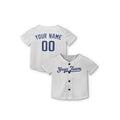 Personalized Los Angeles Dodgers Baseball Jersey - White Home Style, Custom Name & Number-7