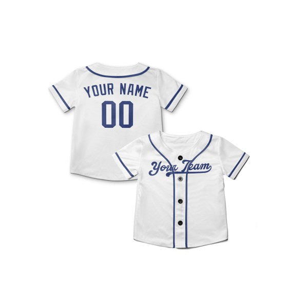 Personalized Los Angeles Dodgers Baseball Jersey - White Home Style, Custom Name & Number-8