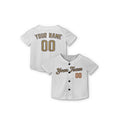 Personalized Los Angeles Dodgers Baseball Jersey - White New Gold Collection Style, Custom Name & Number-8