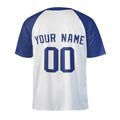 Personalized Los Angeles Dodgers Two-Button Baseball Jersey - Home Style, Custom Name & Number-5