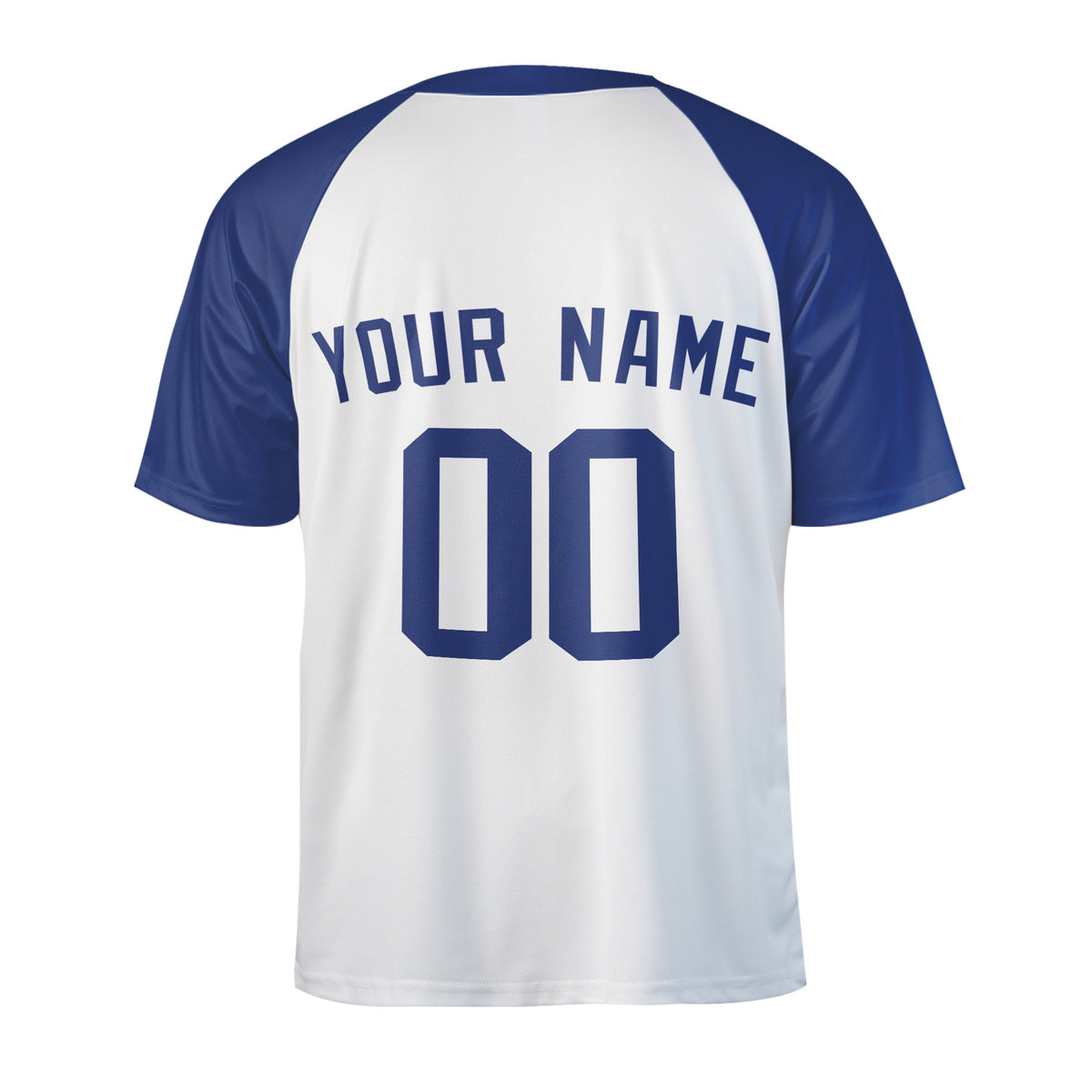 Personalized Los Angeles Dodgers Two-Button Baseball Jersey - Home Style, Custom Name & Number-5