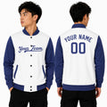 Personalized Los Angeles Dodgers Varsity Jacket – White Blue Home Style, Custom Name & Number-1