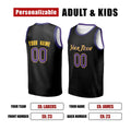 Personalized Los Angeles Lakers Basketball Jersey - Black 2025/26 Swingman City Style, Custom Name & Number-2