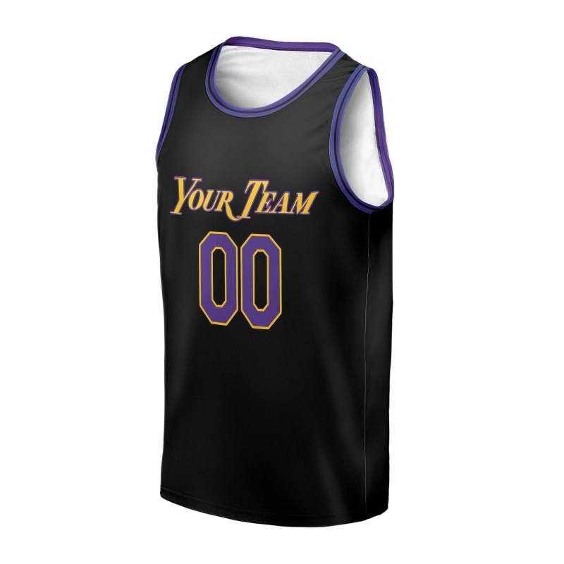 Personalized Los Angeles Lakers Basketball Jersey - Black 2025/26 Swingman City Style, Custom Name & Number-3