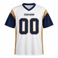 Personalized Los Angeles Rams 2001 Football Jersey – White Retired Player Style, Custom Name Patch, Team Name, Number & Logo-3