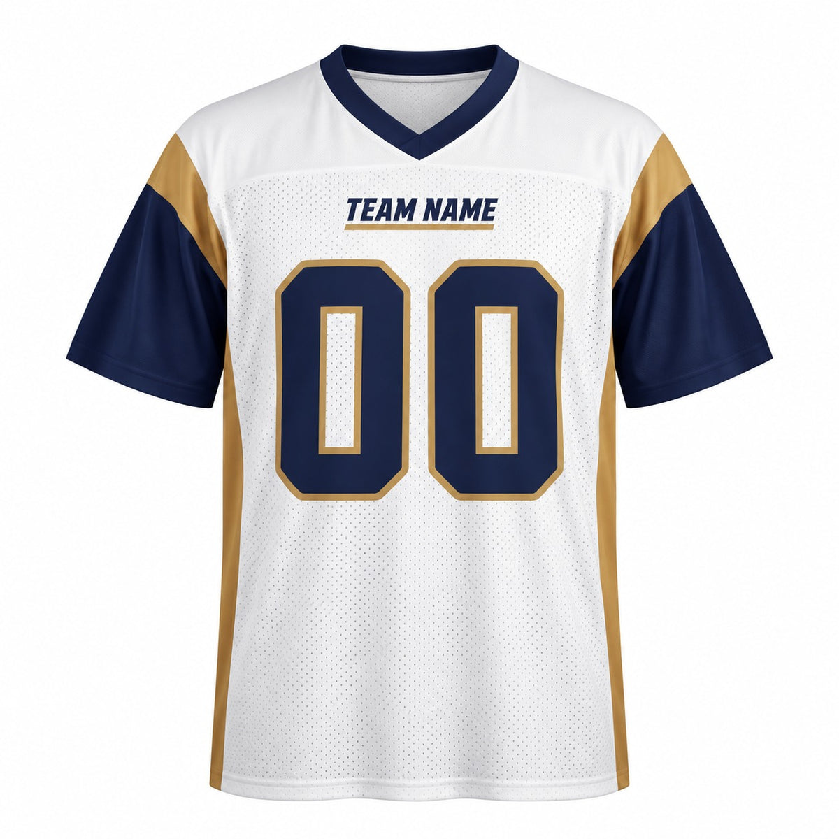 Personalized Los Angeles Rams 2001 Football Jersey – White Retired Player Style, Custom Name Patch, Team Name, Number & Logo-3
