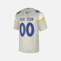 Personalized Los Angeles Rams Football Jersey - Bone Fan Style, Custom Name & Number-3