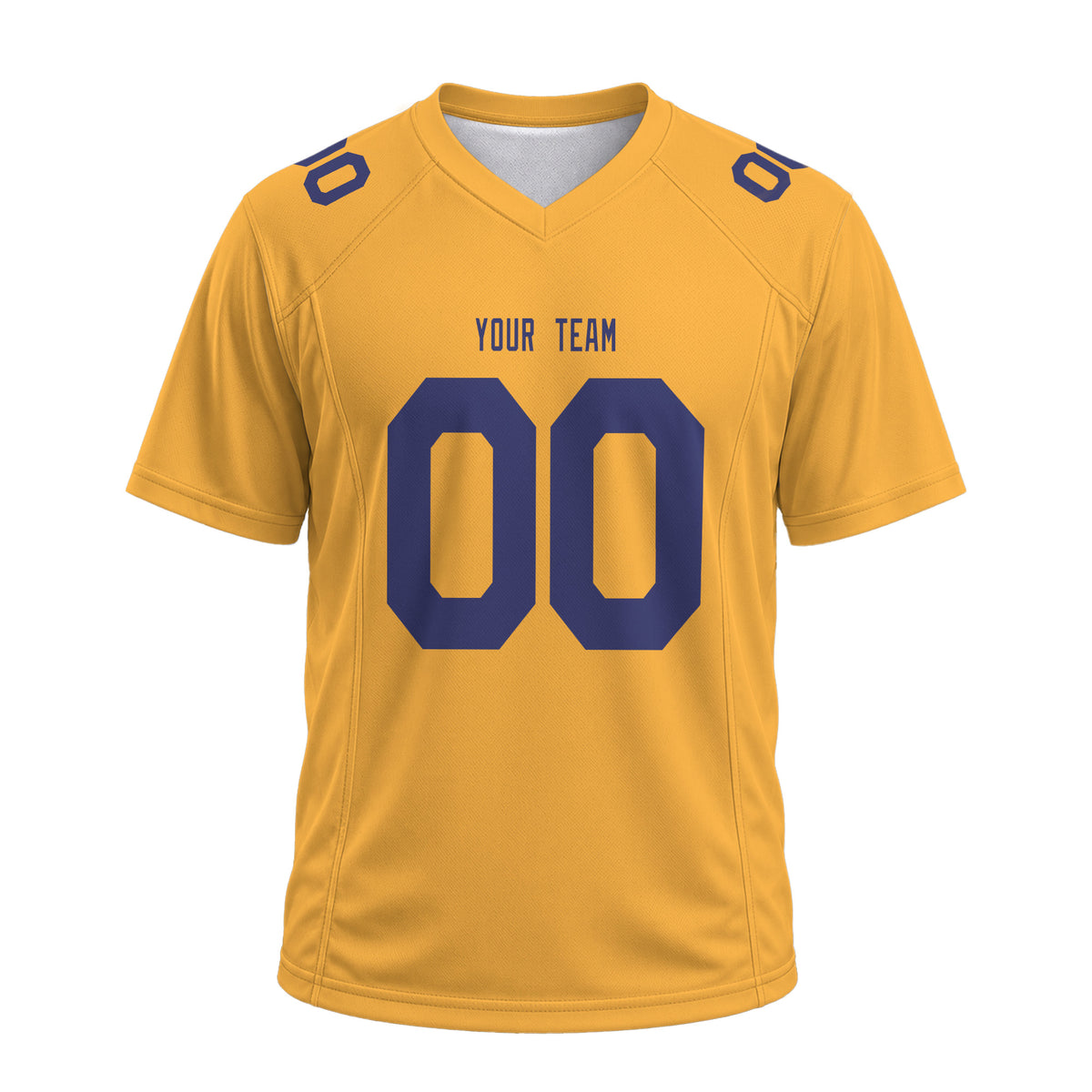 Personalized Los Angeles Rams Football Jersey – Gold Fashion Game Day Style, Custom Name & Number-4