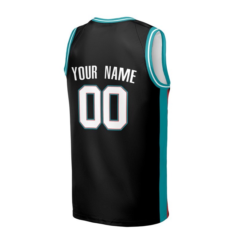Personalized Memphis Grizzlies Basketball Jersey - Black Swingman Classic Style, Custom Name & Number-4