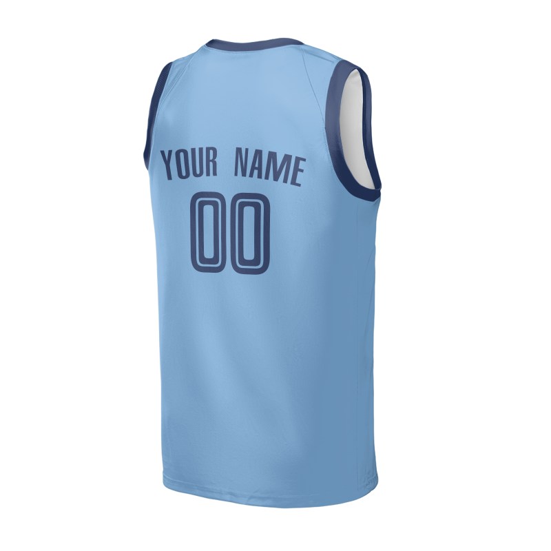 Personalized Memphis Grizzlies Basketball Jersey - Blue Swingman Statement Style, Custom Name & Number-4