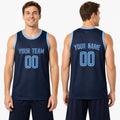 Personalized Memphis Grizzlies Basketball Jersey - Navy Swingman Icon Style, Custom Name & Number-1