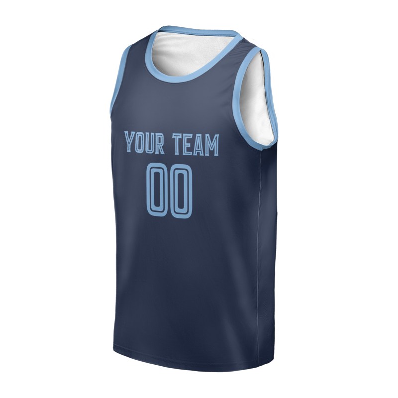 Personalized Memphis Grizzlies Basketball Jersey - Navy Swingman Icon Style, Custom Name & Number-3