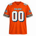 Personalized Miami Dolphins 2004 Football Jersey – Orange Retired Player Style, Custom Name Patch, Team Name, Number & Logo-3