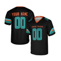 Personalized Miami Dolphins Football Jersey - Black 2025 Rivalries Collection, Custom Name & Number-3
