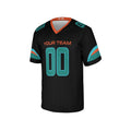 Personalized Miami Dolphins Football Jersey - Black 2025 Rivalries Collection, Custom Name & Number-4