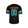 Personalized Miami Dolphins Football Jersey - Black 2025 Rivalries Collection, Custom Name & Number-5