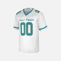 Personalized Miami Dolphins Football Jersey - White Fan Style, Custom Name & Number-3