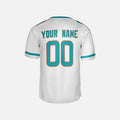Personalized Miami Dolphins Football Jersey - White Fan Style, Custom Name & Number-4