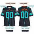 Personalized Miami Dolphins Football Jersey – Navy Rivalries Limited Style, Custom Name Patch, Team Name, Number & Logo-2