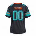 Personalized Miami Dolphins Football Jersey – Navy Rivalries Limited Style, Custom Name Patch, Team Name, Number & Logo-3