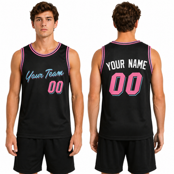 Personalized Miami Heat Basketball Jersey - Black 2025/26 Fast Break City Style, Custom Name & Number-1