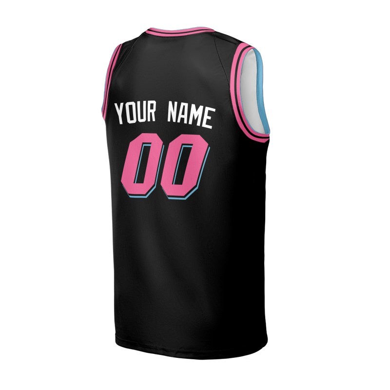 Personalized Miami Heat Basketball Jersey - Black 2025/26 Fast Break City Style, Custom Name & Number-4