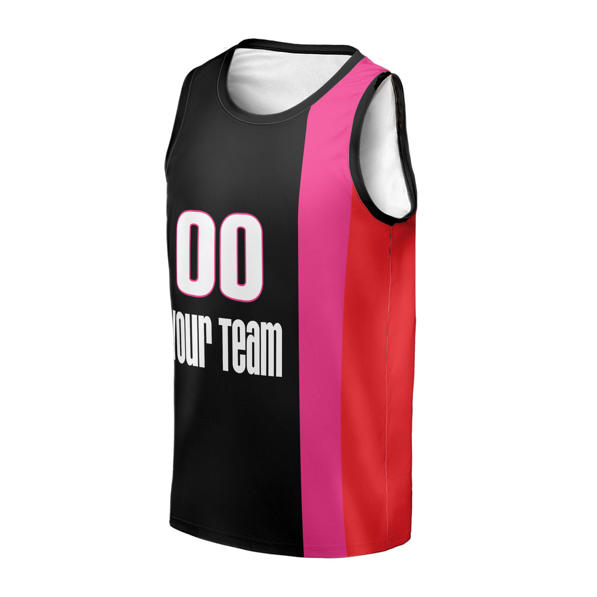 Personalized Miami Heat Basketball Jersey - Black Pink 2005-06 Hardwood Classics Style, Custom Name & Number-3