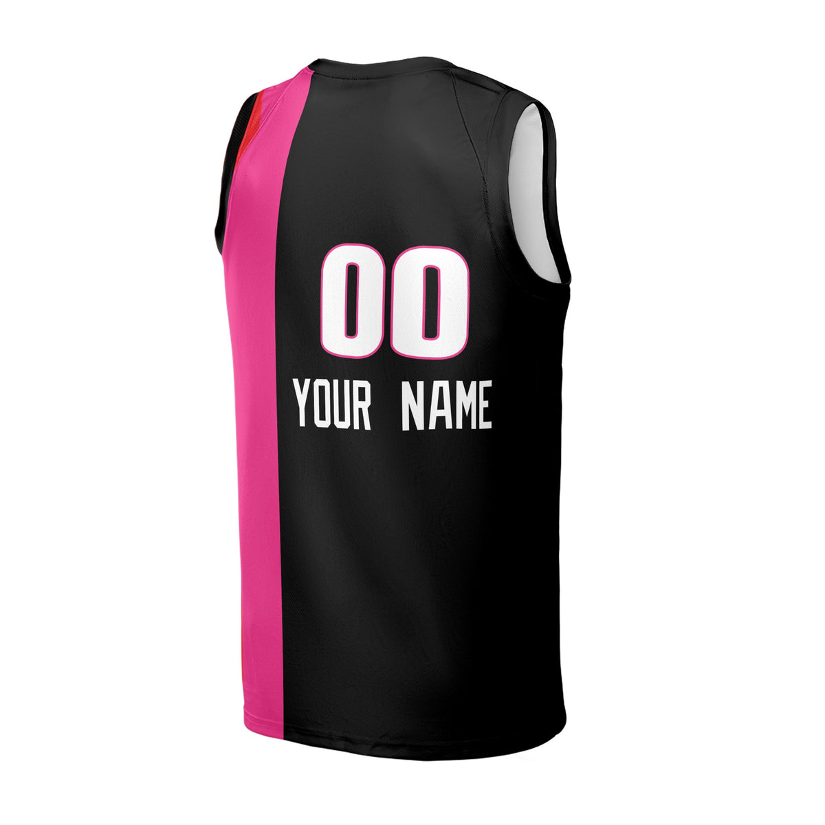 Personalized Miami Heat Basketball Jersey - Black Pink 2005-06 Hardwood Classics Style, Custom Name & Number-4