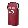 Personalized Miami Heat Basketball Jersey - Red Fast Break Statement Style, Custom Name & Number-4