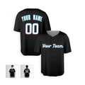 Personalized Miami Marlins Baseball Jersey - Black Alternate Style, Custom Name & Number-3