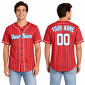 Personalized Miami Marlins Baseball Jersey - Red City Style, Custom Name & Number-1