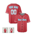 Personalized Miami Marlins Baseball Jersey - Red City Style, Custom Name & Number-7