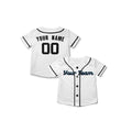 Personalized Miami Marlins Baseball Jersey - White Home Style, Custom Name & Number-8