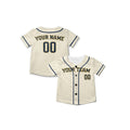 Personalized Milwaukee Brewers Baseball Jersey - Cream Home Style, Custom Name & Number-8