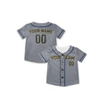 Personalized Milwaukee Brewers Baseball Jersey - Gray Alternate Style, Custom Name & Number-8