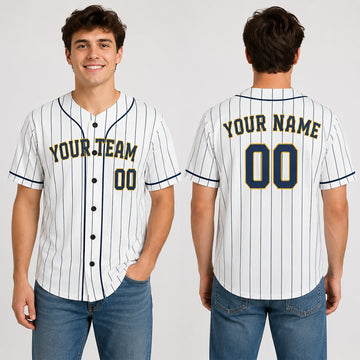 Personalized Milwaukee Brewers Baseball Jersey - White Alternate Style, Custom Name & Number-1