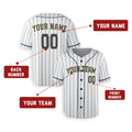 Personalized Milwaukee Brewers Baseball Jersey - White Alternate Style, Custom Name & Number-2
