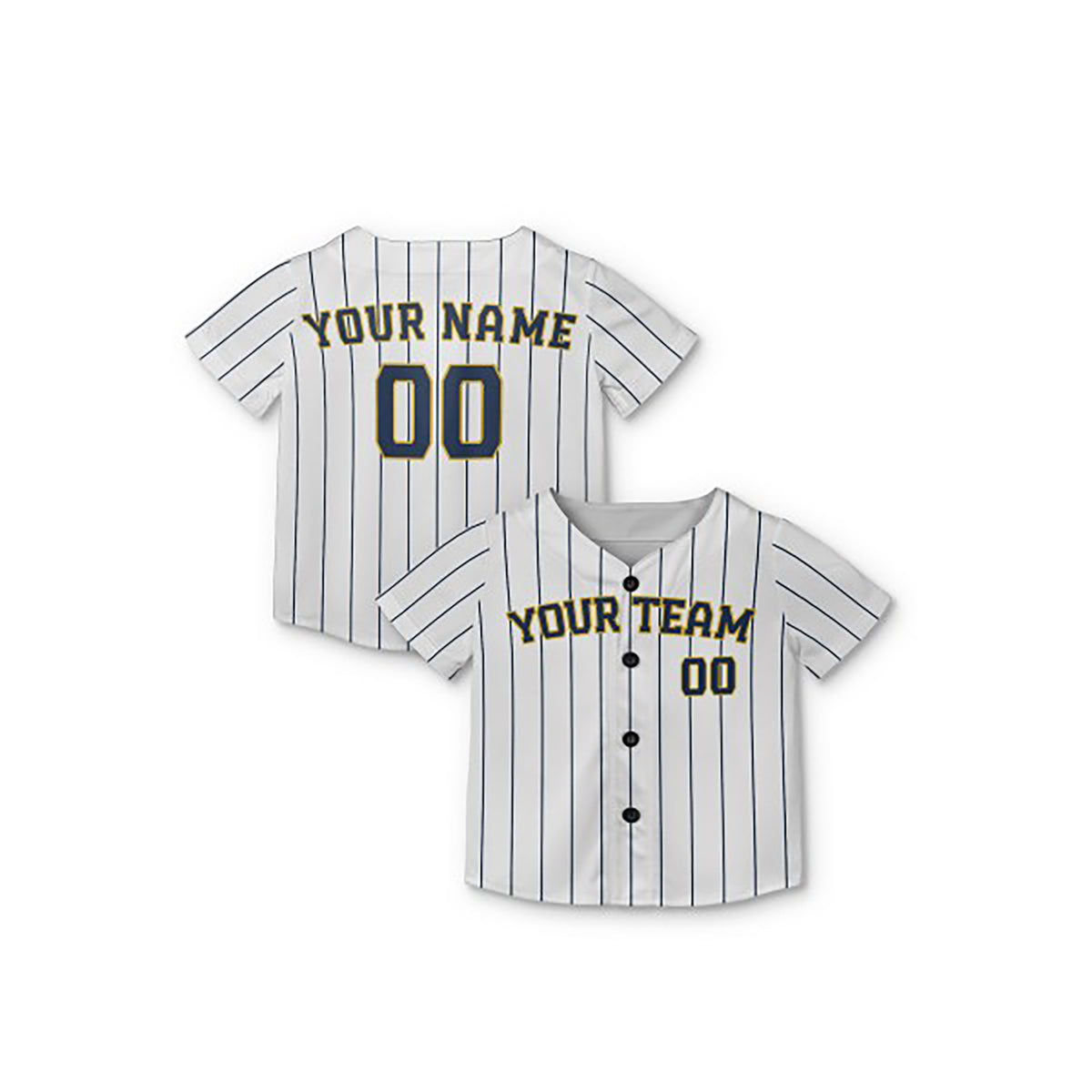 Personalized Milwaukee Brewers Baseball Jersey - White Alternate Style, Custom Name & Number-7